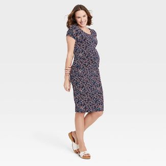 Photo 1 of SIZE: S - Short Sleeve T-Shirt Maternity Dress - Isabel Maternity by Ingrid & Isabel™

