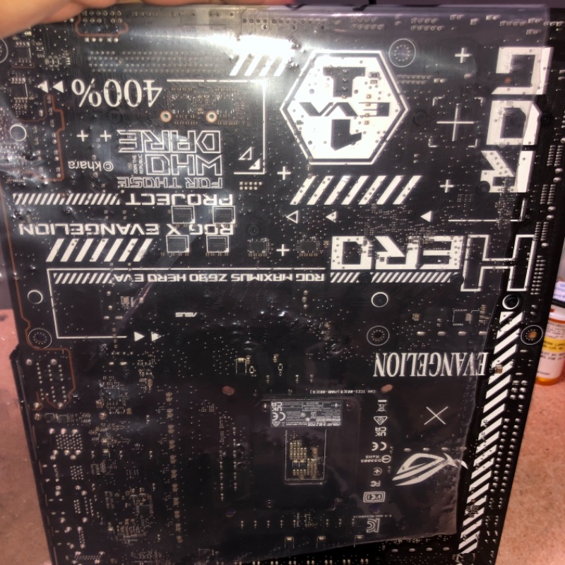 Photo 1 of Asus ROG Maximus Z690 Hero EVA(ROG x Evangelion) Z690 ATX Gaming Motherboard,DDR5,PCIe® 5.0,Wi-Fi 6E,5xM.2,USB 3.2 Gen 2x2 Front-Panel Connector with Quick Charge 4+ Support, 2xThunderbolt™ 4