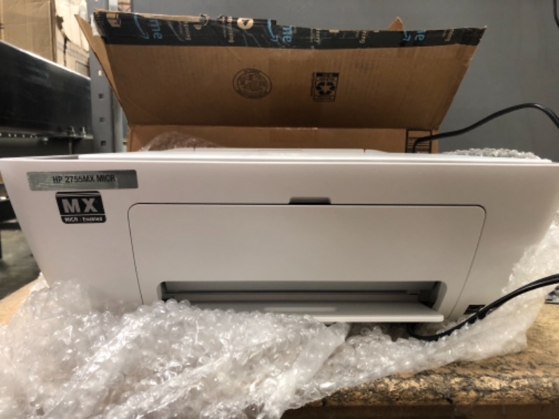 Photo 6 of VersaCheck HP Deskjet 2755 MX MICR All-in-One Check Printer and VersaCheck Gold Check Printing Software Bundle White (2755MX)