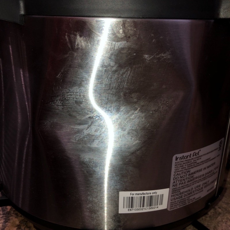 Photo 6 of 6 qt. Stainless Steel Electric Pressure Cooker