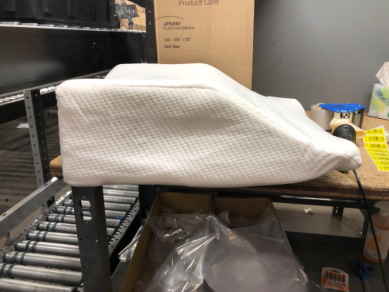 Photo 1 of White Triangle body pillow