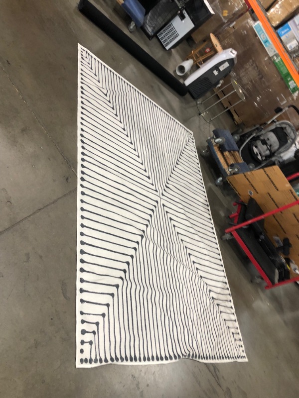 Photo 1 of 6'1"x9' reversable rug 