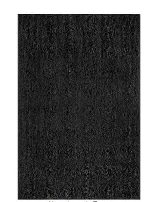 Photo 1 of **used-needs cleaning**
Rigo Chunky Loop Jute Black 4 ft. x 6 ft. Area Rug
