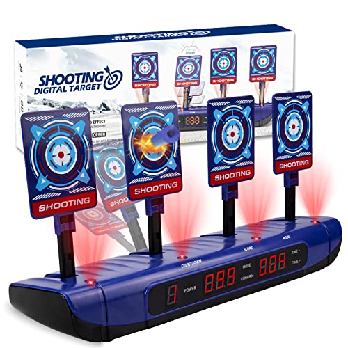 Photo 1 of batteries not included!!!
HAAYOT Electronic Scoring Shooting Target Auto Reset Digital Target for Nerf Guns Toys Shooting Target with Sound Effect Ideal Gifts Toys for Kids,Teens,Boys Girls
