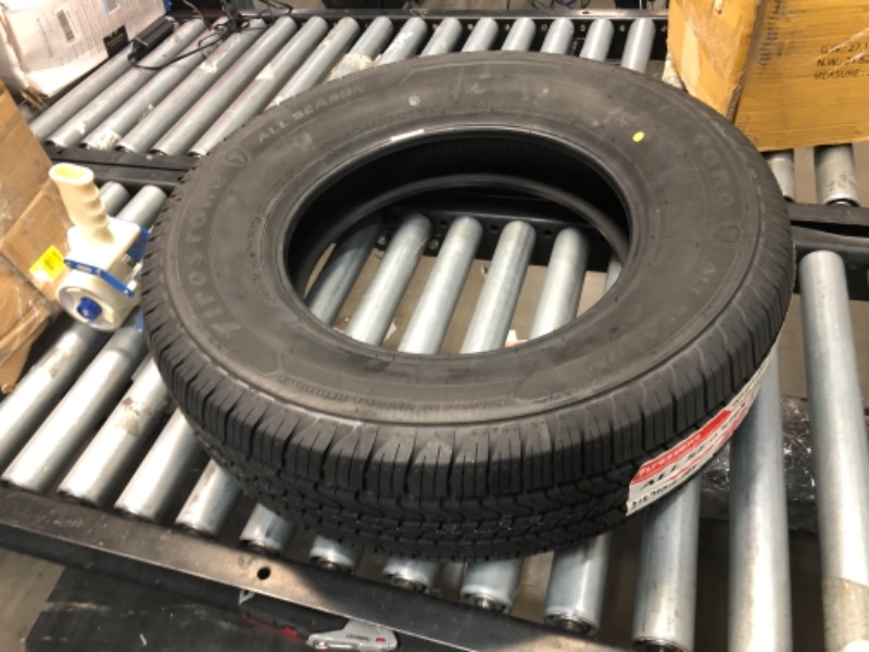 Photo 2 of 215/70R15 Firestone All Season 98T Tire, Black