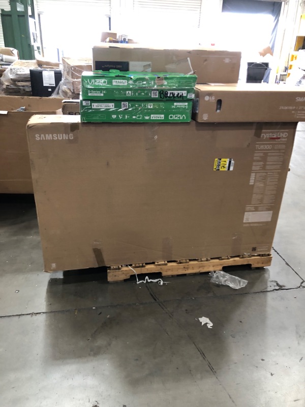 Photo 2 of PALLET OF 10 DAMAGED TV AND MONITORS, NO REFUNDS OR RETURNS 