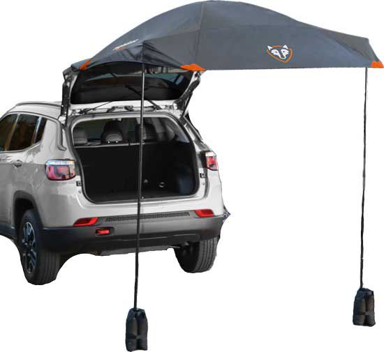 Photo 1 of **PARTS ONLY**
SUV Tailgating Canopy - BLACK ( )-v 8’ L x 6’ W x 8.5‘ H

