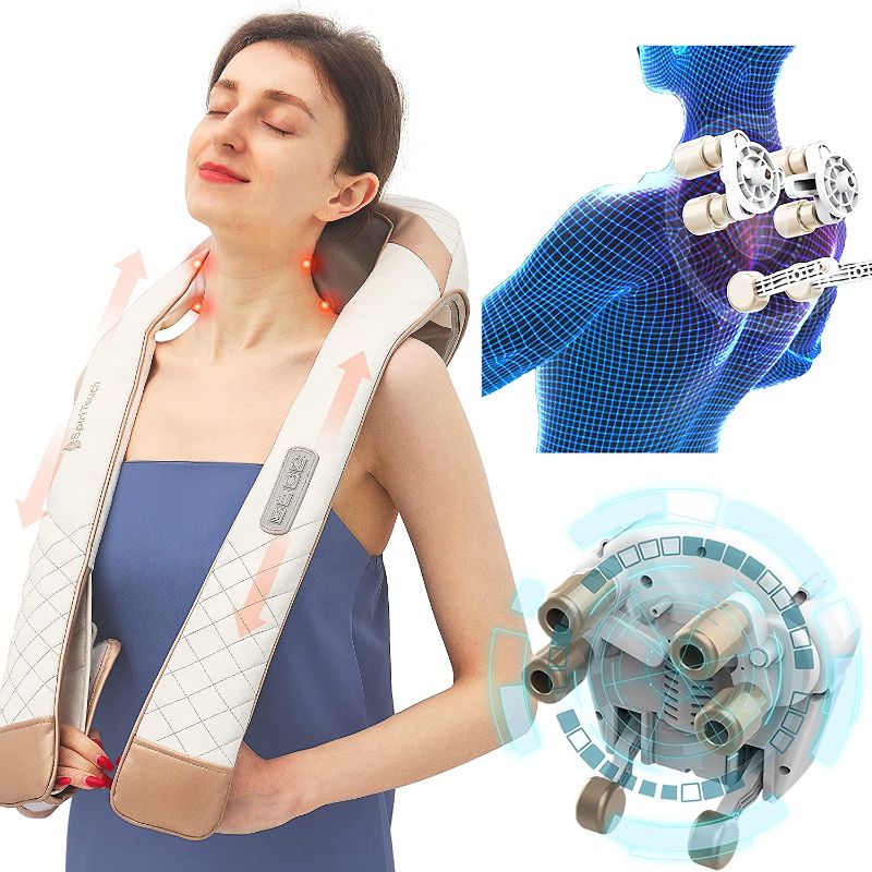 Photo 1 of **READ COMMENTS**
 Superior Neck and Upper Back Massager,4D Shiatsu Neck Massager for Neck and Shoulder Pain Relief,Deep Tissue Kneading Massager,Best Birthday Gifts for Women Men,Gifts for Mom Father
