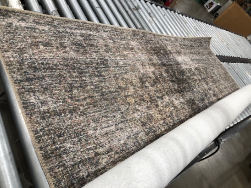 Photo 4 of **READ COMMENTS**
Amber Lewis X Loloi Billie Collection BIL-06 Tobacco / Rust 6' X 9' Area Rug
