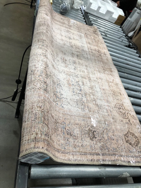 Photo 2 of **READ COMMENTS**
Amber Lewis X Loloi Georgie Collection GER-02 Ocean / Sand 5' X 7'6" Area Rug
