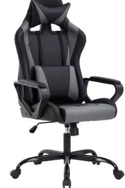 Photo 1 of **INCOMPLETE** PC Gaming Chair Ergonomic Office Chair Desk Chair Executive Task Computer Chair Back Support Modern Executive Adjustable Arms Rolling Swivel Chair
