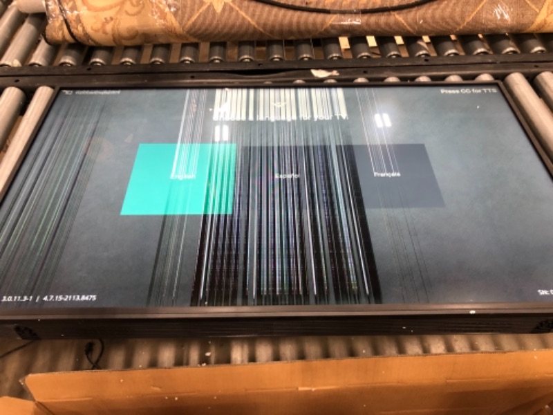 Photo 1 of ***LINES ON SCREEN **VIZIO 43-inch D-Series Full HD 1080p Smart TV with Apple AirPlay and Chromecast Built-in, Alexa Compatibility, D43f-J04, 2022 Model
