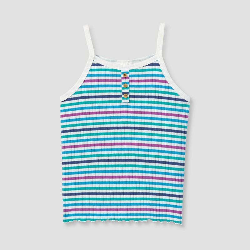 Photo 1 of Girls' Rib Knit Tank Top - Cat & Jack™
