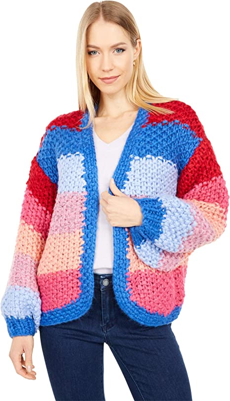 Photo 1 of [BLANKNYC] Womens Multicolored Cardigan Sweater, Comfortable & Stylish Pullover
Size S