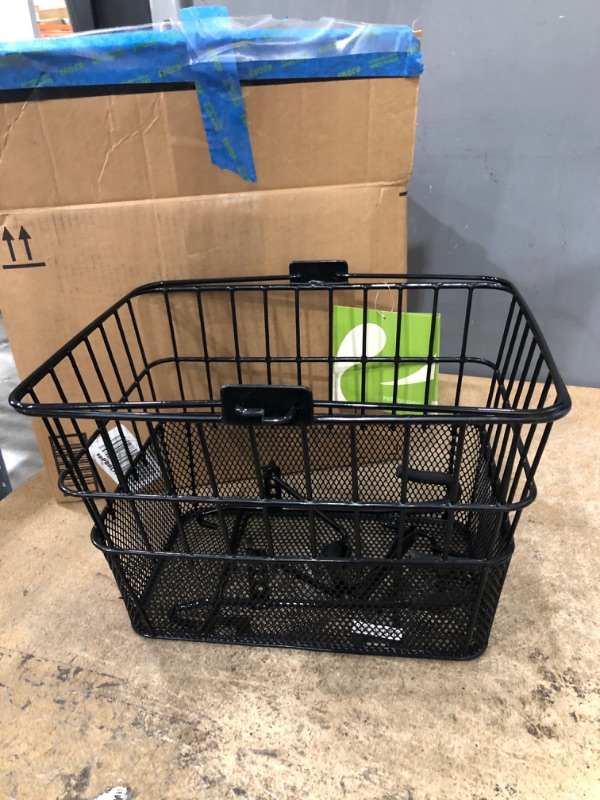 Photo 1 of Retrospec Bicycles Detachable Steel Half-Mesh Apollo Bike Basket with Handles