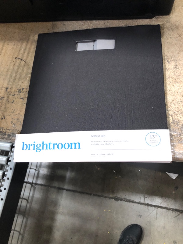 Photo 2 of 13" X 13" Fabric Bin - Brightroom™
