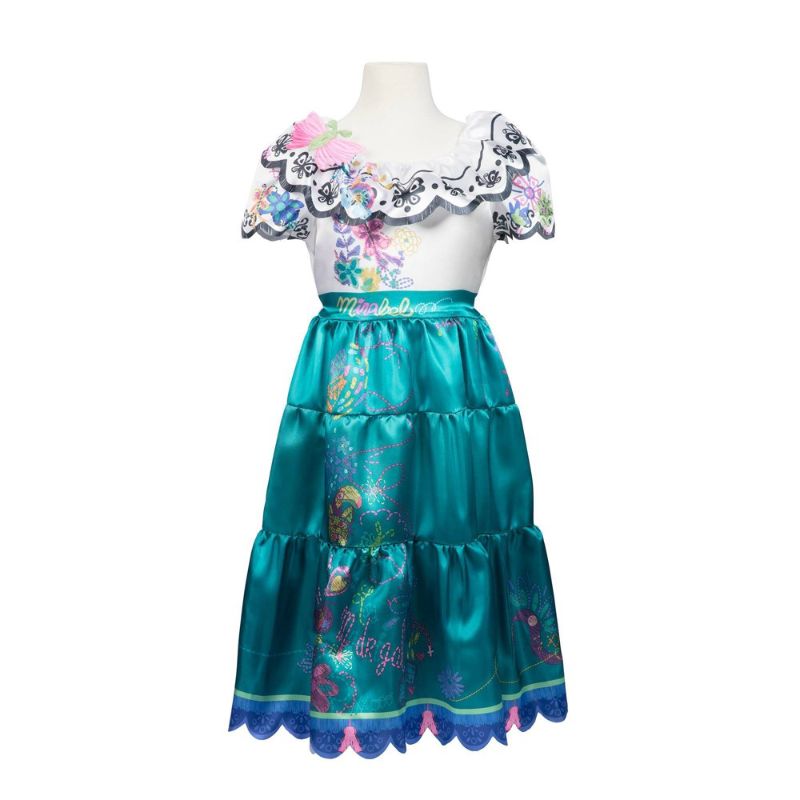 Photo 1 of Disney Encanto Encanto Disney Mirabel Girl's Fancy-Dress Costume, S (4-6X) Blue 4-6X
