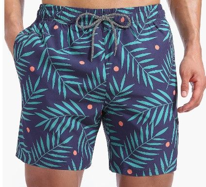 Photo 1 of Biwisy Mens Swim Trunks Quick Dry Beach Shorts Mesh Lining Swimwear Bathing Suits with Pockets SIZE L 
