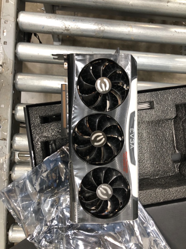 Photo 4 of **Seal Broken****Parts Only**EVGA GeForce RTX 3070 FTW3 Ultra Gaming, 08G-P5-3767-KL, 8GB GDDR6, iCX3 Technology, ARGB LED, Metal Backplate, LHR