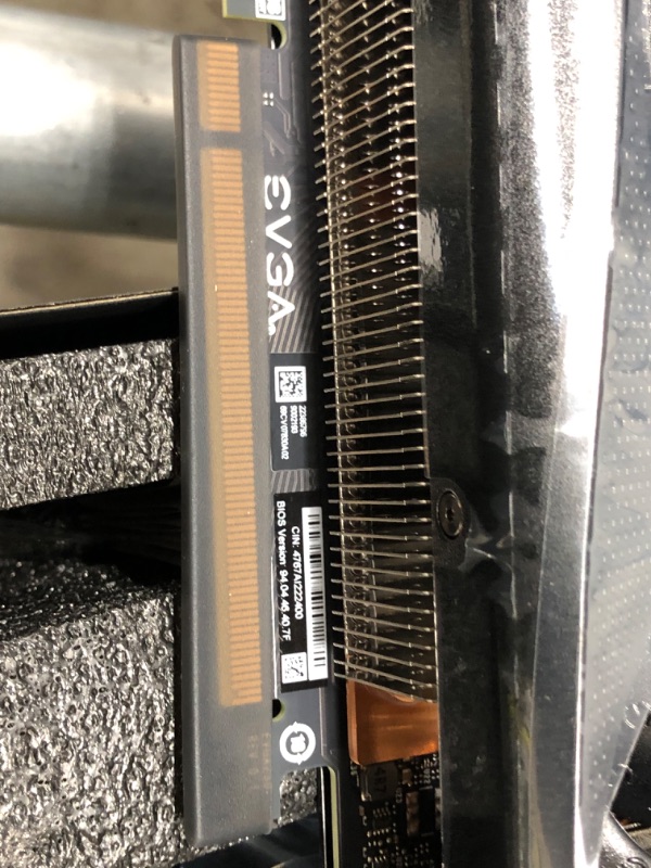 Photo 7 of **Seal Broken****Parts Only**EVGA GeForce RTX 3070 FTW3 Ultra Gaming, 08G-P5-3767-KL, 8GB GDDR6, iCX3 Technology, ARGB LED, Metal Backplate, LHR