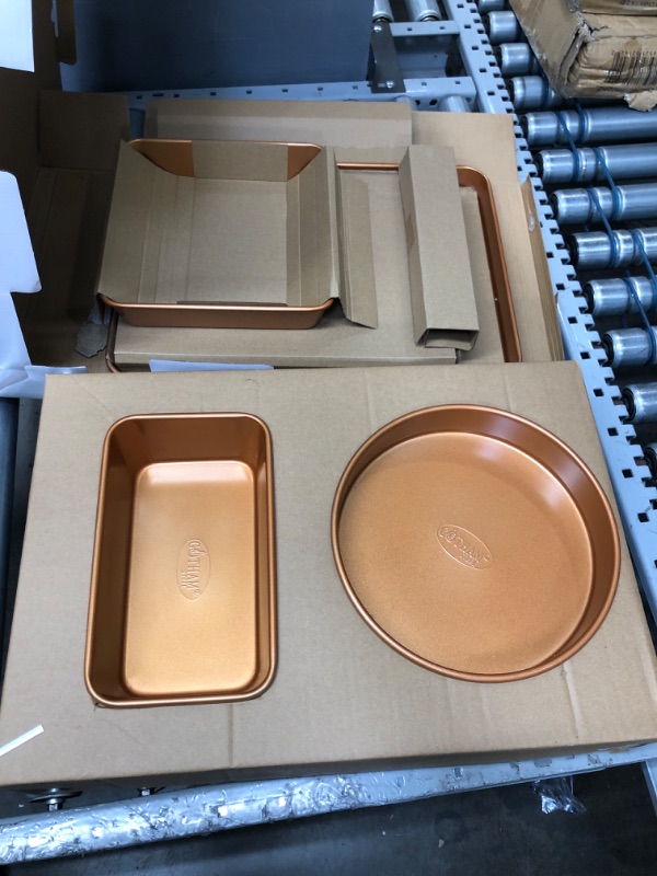 Photo 2 of 5-Piece Copper Non-Stick Ti-Ceramic Ultimate Bakeware Set