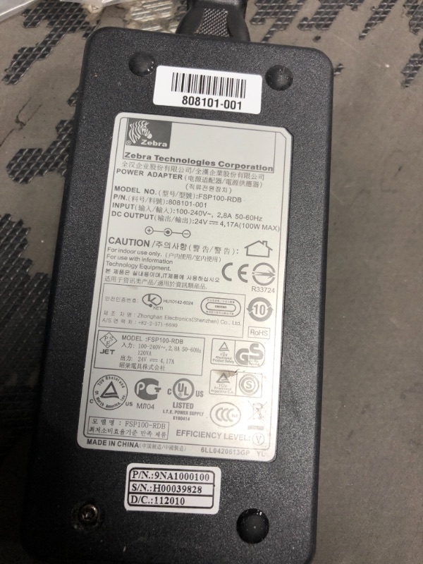 Photo 1 of Zebra GK420T Thermal Transfer Desktop Monochrome Barcode Label Printer, Gray - USB, Serial and Ethernet Connectivity, 203 dpi, 4.25" Max Print Width, JTTANDS
