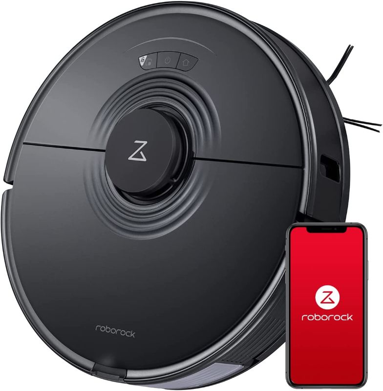 Photo 1 of roborock S7 Robot Vacuum and Mop, 2500PA Suction & Sonic Mopping, Robotic Vacuum Cleaner with Multi-Level Mapping, Works with Alexa, Mop Floors and Vacuum Carpets in One Clean, Perfect for Pet Hair
