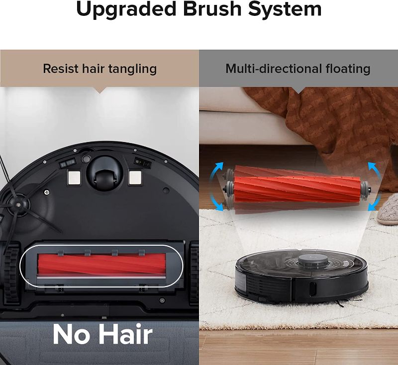 Photo 1 of roborock S7 Robot Vacuum and Mop, 2500PA Suction & Sonic Mopping, Robotic Vacuum Cleaner with Multi-Level Mapping, Works with Alexa, Mop Floors and Vacuum Carpets in One Clean, Perfect for Pet Hair
