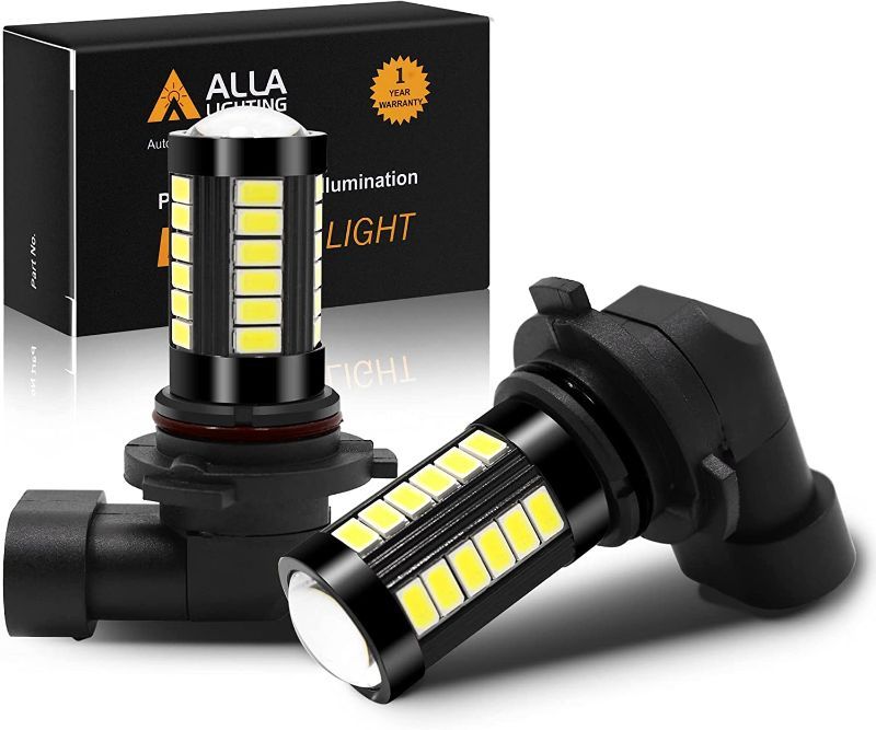 Photo 1 of 9005,9006, H10 LED FOG LIGHT BULBS 5500K PACK OF 2 (PHOTO ACTUAL PHOTO) NO NAME BRAND
