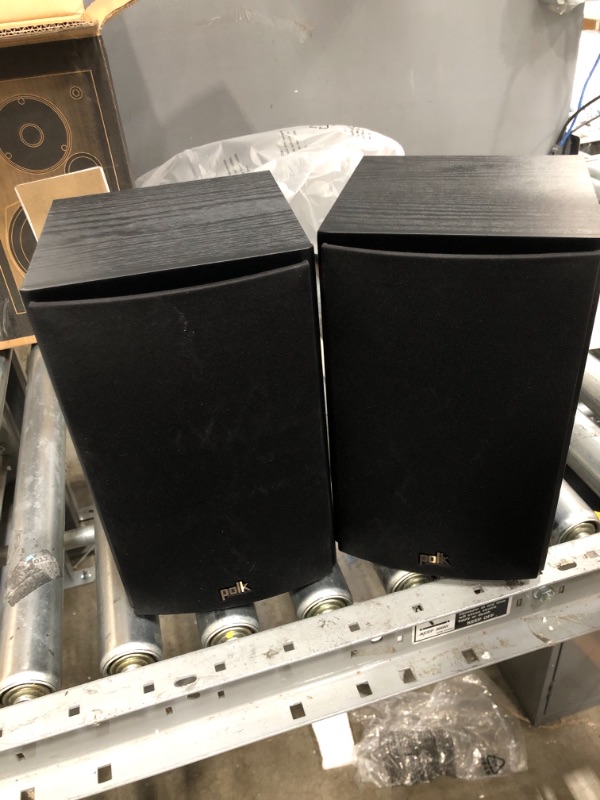 Photo 4 of Polk Audio T15 Bookshelf Speakers Pair Black