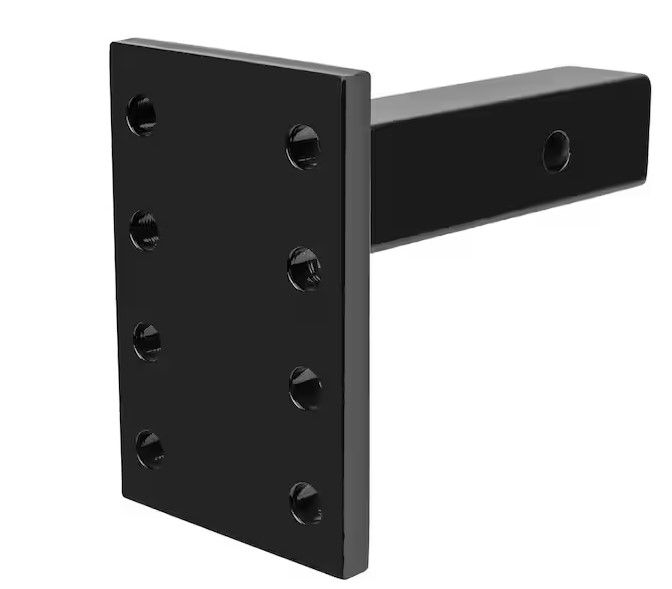 Photo 1 of 
TowSmart
Pintle Hook Mounting Plate for 2 in. Hitches - 6-1/2 in. Shank, 8 Hole, 10,000 lb. capacity