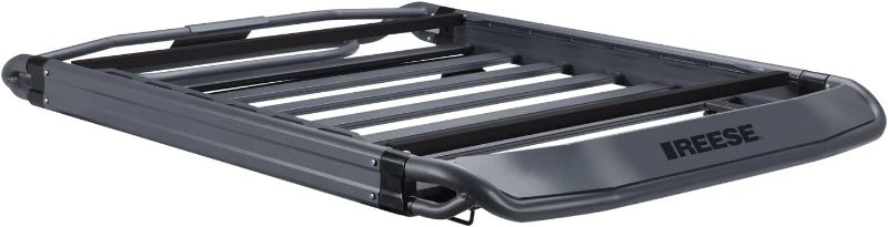Photo 1 of Reese 1399500 Atlas™ Rooftop Cargo Basket, 44 in. x 38 in., 160 lbs. Capacity, Aluminum
