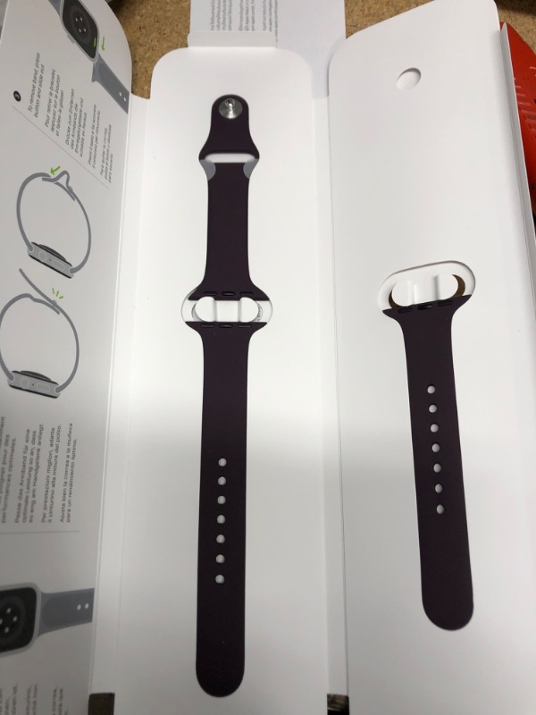 Photo 2 of Apple Watch Sport Band Dark Cherry

