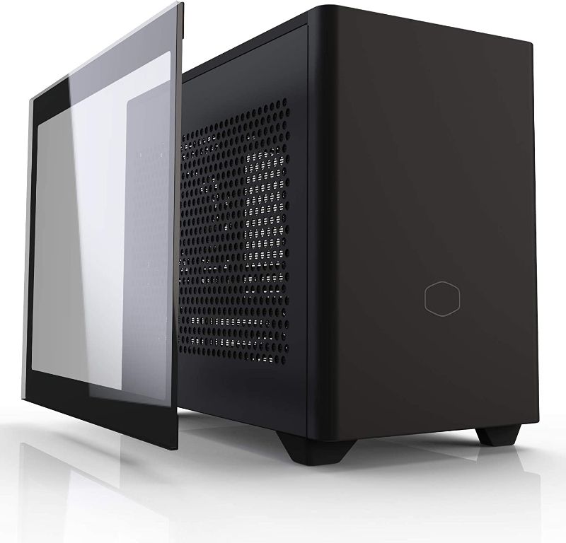 Photo 1 of Cooler Master NR200P SFF Small Form Factor Mini-ITX Case with Tempered glass or Vented Panel Option, PCI Riser Cable, Triple-slot GPU, Tool-Free and 360 Degree Accessibility
