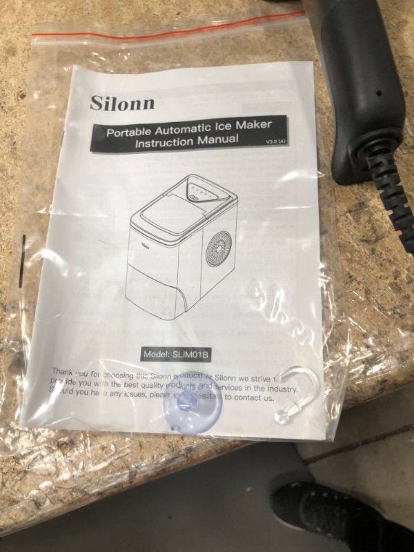 Photo 3 of ***PARTS ONLY*** Silonn Ice Makers Countertop