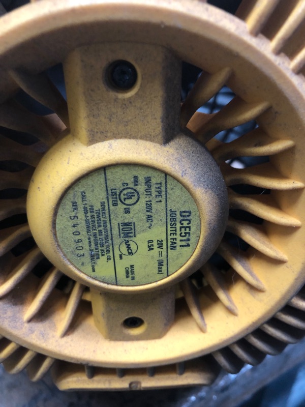 Photo 2 of 20-Volt MAX Jobsite Fan