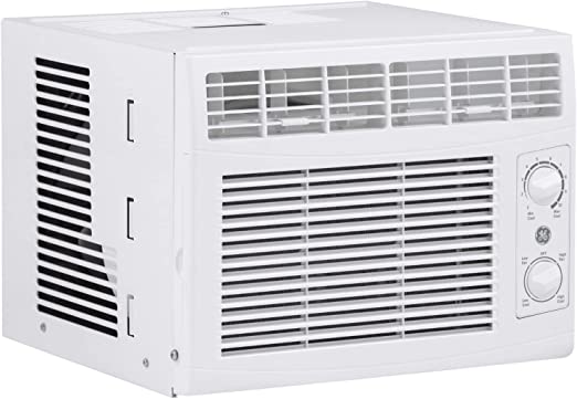 Photo 1 of GE Window Air Conditioner 5000 BTU, Efficient Cooling For Smaller Areas Like Bedrooms And Guest Rooms, 5K BTU Window AC Unit With Easy Install Kit, White
