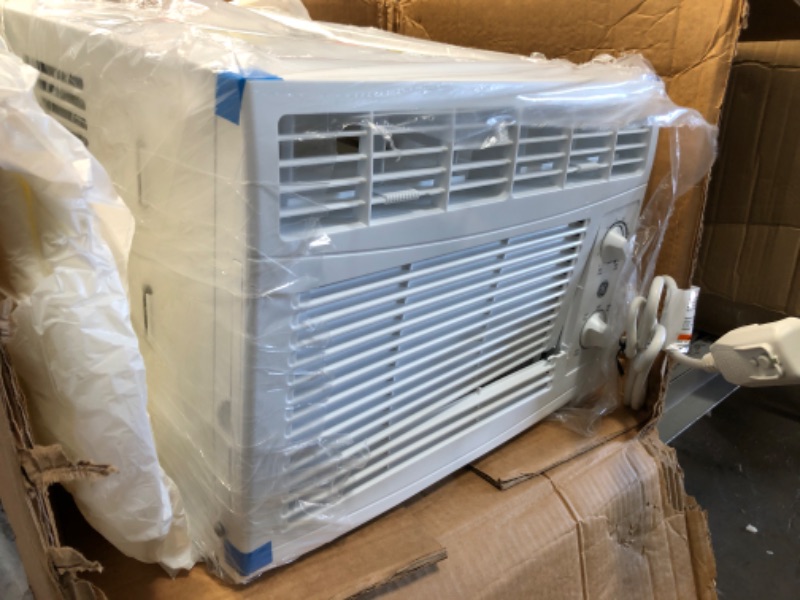 Photo 2 of GE Window Air Conditioner 5000 BTU, Efficient Cooling For Smaller Areas Like Bedrooms And Guest Rooms, 5K BTU Window AC Unit With Easy Install Kit, White
