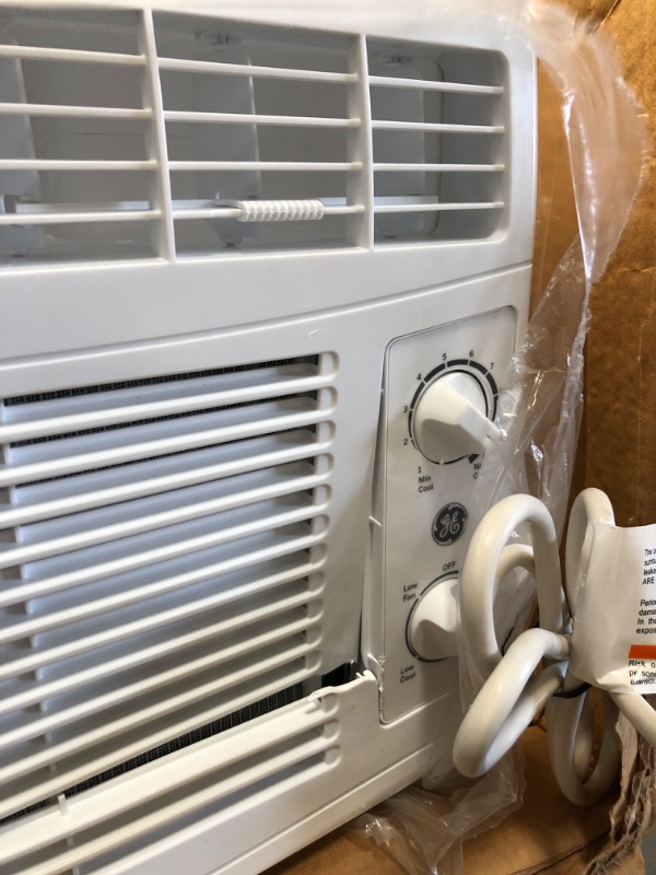 Photo 3 of GE Window Air Conditioner 5000 BTU, Efficient Cooling For Smaller Areas Like Bedrooms And Guest Rooms, 5K BTU Window AC Unit With Easy Install Kit, White
