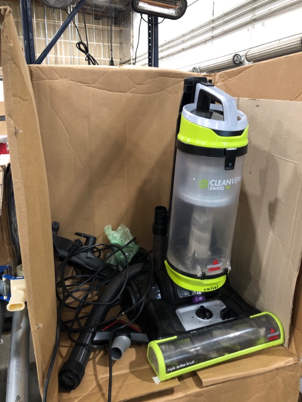 Photo 2 of **NO HANDLE**please read clerk comments**BISSELL 2252 CleanView Swivel Upright Bagless Vacuum with Swivel Steering, Powerful Pet Hair Pick Up, Specialized Pet Tools, Large Capacity Dirt Tank, Easy Empty
