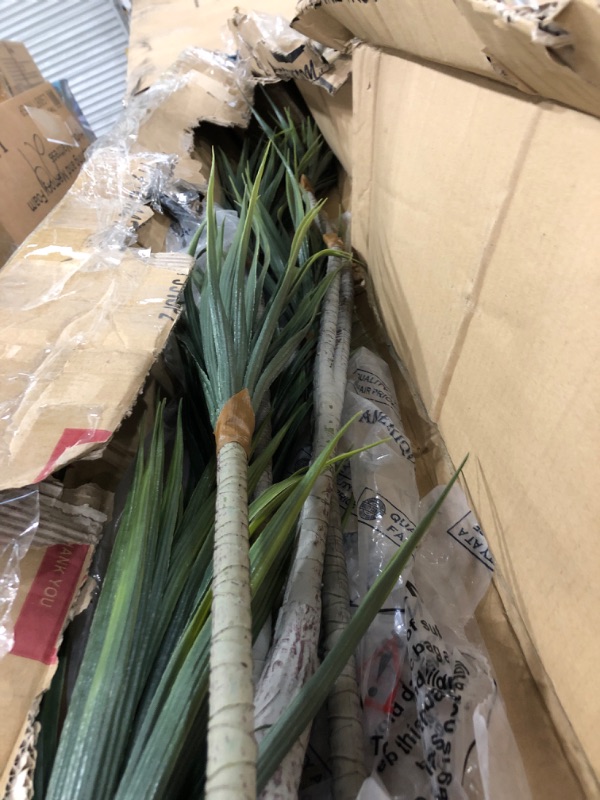 Photo 1 of AMERIQUE Gorgeous & Unique 6 Feet Five Head Yucca Artificial Plant Tree with 151 Leaves, Feel Real Technology, Green (Model: MB5516D6P)
