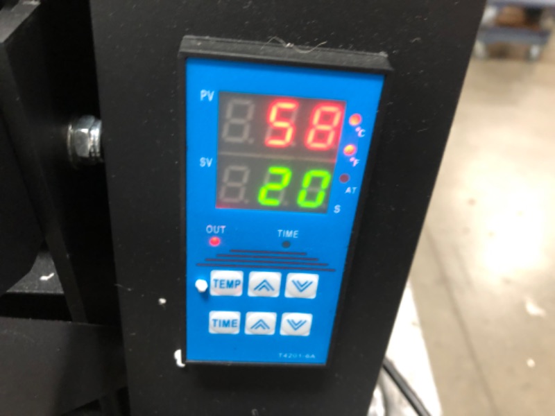 Photo 1 of  VEVOR Heat Press 15X15 Inch Heat Press Machine Industrial Quality Power T Shirt Heat Press Sublimation Machine Clamshell Heat Press Machine for T Shirts

