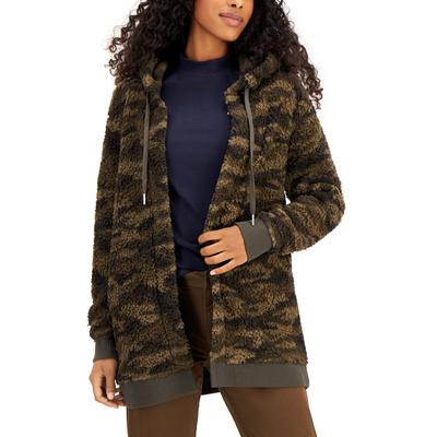 Photo 1 of Tommy Hilfiger Printed Faux-Sherpa Jacket XXL
