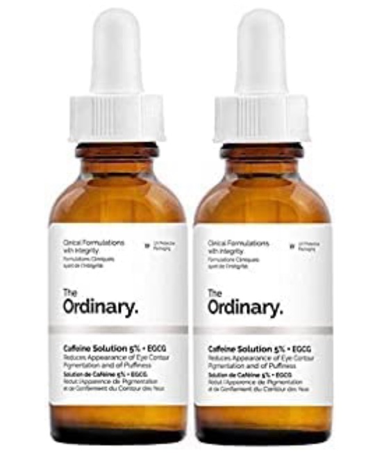 Photo 1 of [2 Pack] The Ordinary Caffeine Solution 5% + EGCG (30ml): Reduces Appearance of Eye Contour Pigmentation and Puffiness
