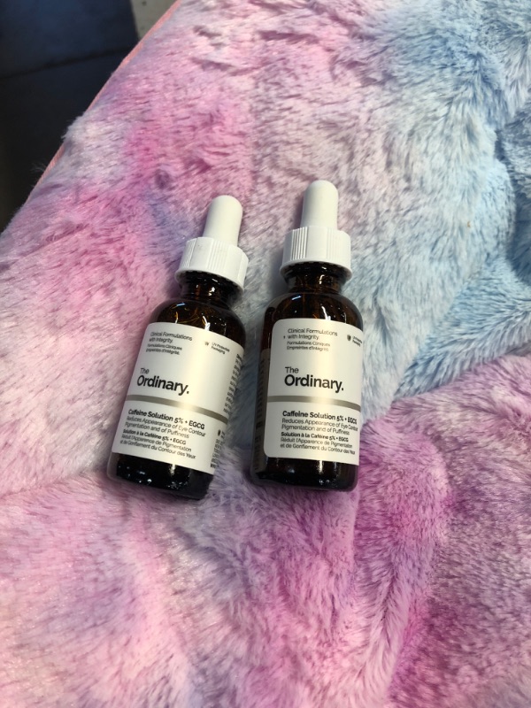 Photo 2 of [2 Pack] The Ordinary Caffeine Solution 5% + EGCG (30ml): Reduces Appearance of Eye Contour Pigmentation and Puffiness