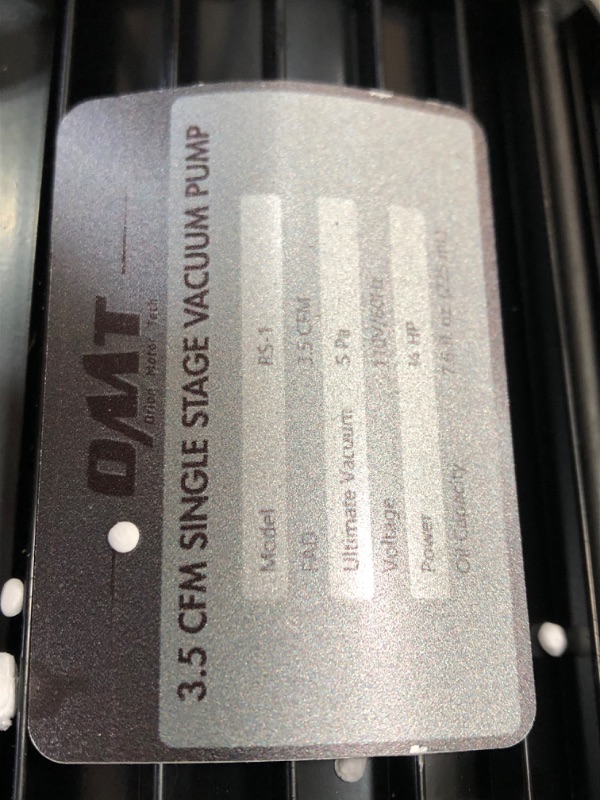 Photo 5 of ***PARTS ONLY*** RS-1 DMT VACUUM CHMABER