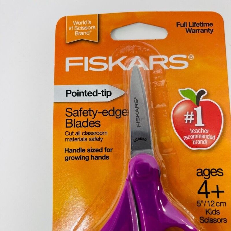 Photo 1 of BUNDLE OF 10 FISKARS SAFETY SCISSORS 