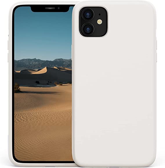 Photo 1 of MCUCA iPhone 11 Case?Ultra-Thin Shockproof Silky-Soft Touch Microfiber Lining Gel Rubber Full Body Protection Case Cover for Apple iPhone 11(2019) 6.1-Inch?White
