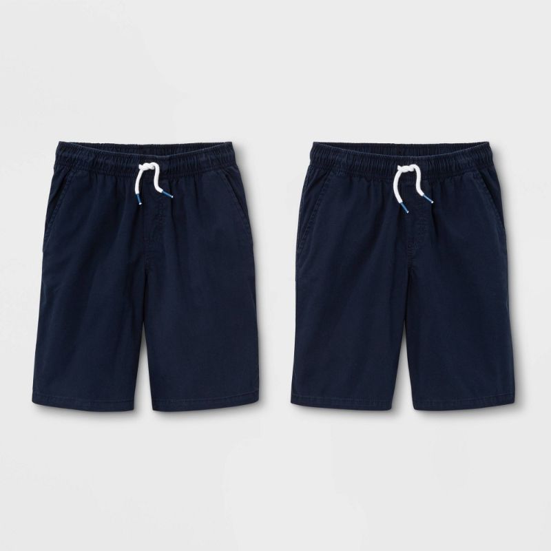 Photo 1 of Boys' 2pk Pull-on Woven Shorts - Cat & Jack