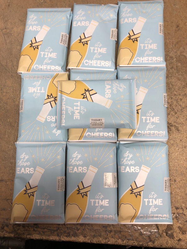 Photo 1 of 10- SINGLE PACKS OF TISSUES 